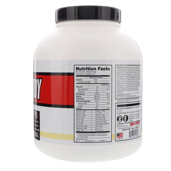 Lean Body، مخفوق عالي البروتين بديل عن وجبة الطعام، 4.63 رطل (2100 غرام)  من متجر روزا في فلسطين