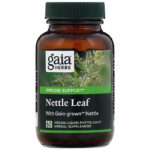 ⁦Gaia Herbs, أوراق القراص ، 60 كبسولة نباتية سائلة⁩ - الصورة ⁦3⁩
