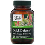 ⁦Gaia Herbs, Quick Defense، 40 كبسولة Phyto-Caps نباتية سائلة⁩ - الصورة ⁦3⁩