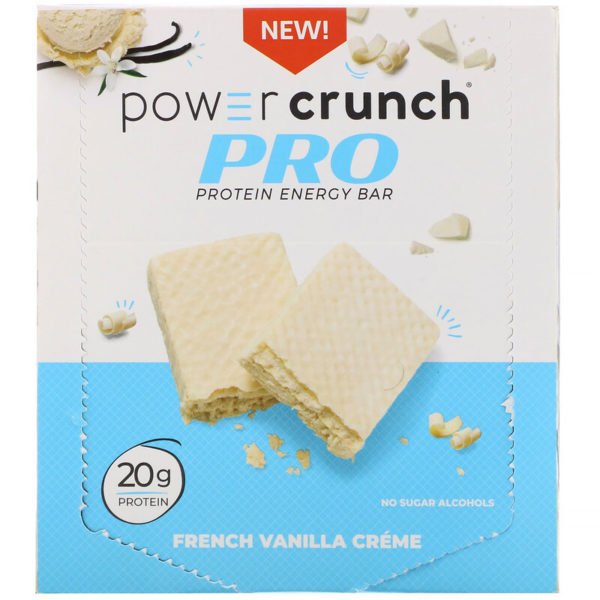 لوح بروتين الطاقة المقرمش Power Crunch،  12 لوحًا، 2.0 أونصة (58 جم) لكل لوح  من متجر روزا في فلسطين