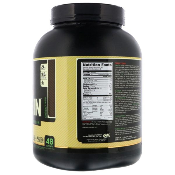 Gold Standard 100٪ Casein، بالنكهات الطبيعية  من متجر روزا في فلسطين