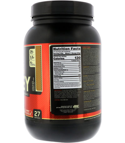 Gold Standard 100% Whey، رطلان (907 جم)  من متجر روزا في فلسطين