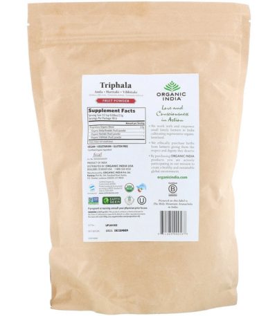 Triphala، مسحوق الفاكهة، 16 أونصة (454 جم)  من متجر روزا في فلسطين