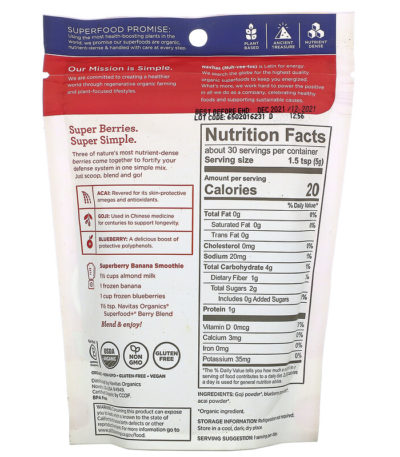 Organic Superfood + Berry Blend