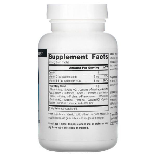 السلسلة الرياضية، Amino Athlete‏، 1000 ملجم، 100 قرص  من متجر روزا في فلسطين