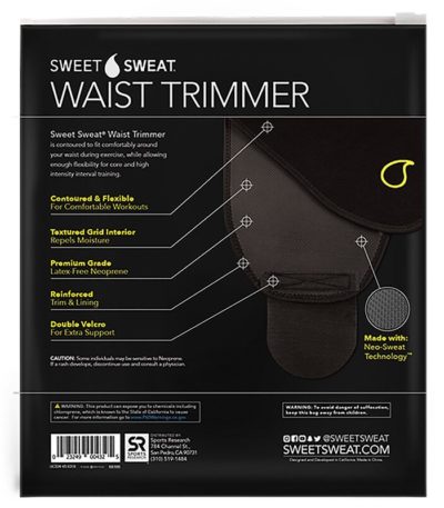 Sweet Sweat Waist Trimmer، متوسط ،  حزام واحد  من متجر روزا في فلسطين