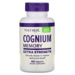 ⁦Natrol, Cognium، قوة إضافية، 200 مجم، 60 قرص⁩ - الصورة ⁦3⁩