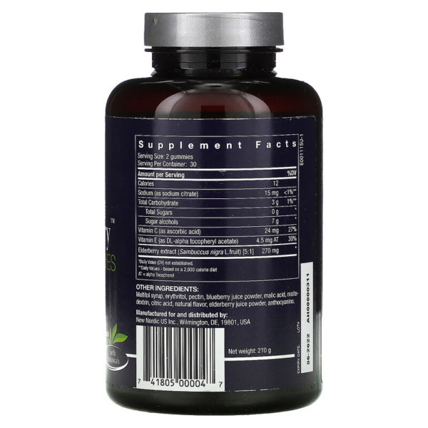 Elderberry Vegan Gummies with Elderberry Extract