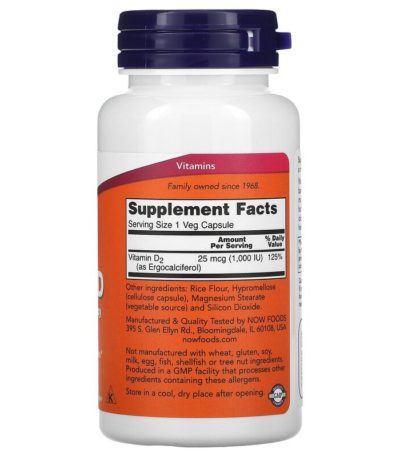 Vegetarian. Dry Vitamin D
