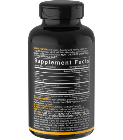 L-Theanine & Caffeine with MCT Oil