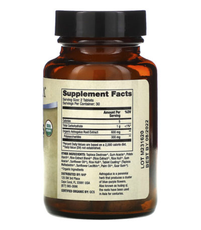 Organic Astragalus Extract