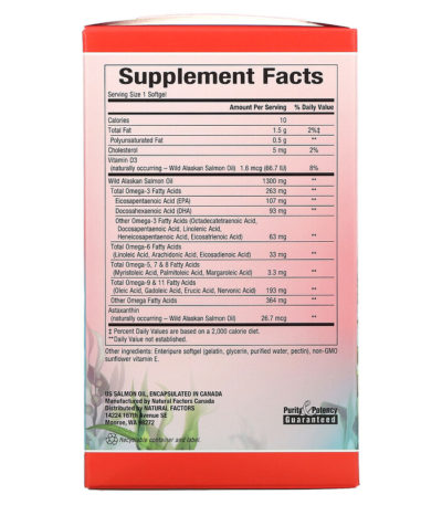 100% Wild Alaskan Salmon Oil