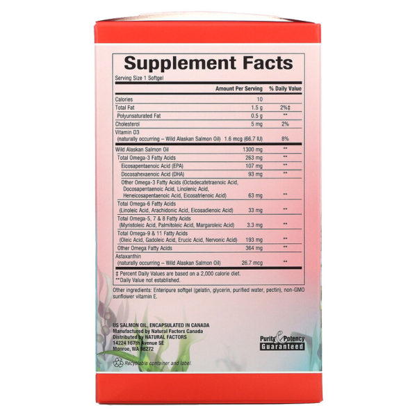 100% Wild Alaskan Salmon Oil