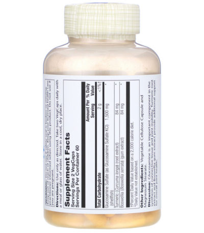 Two Daily Glucosamine Sulfate with Turmeric & Boswellia