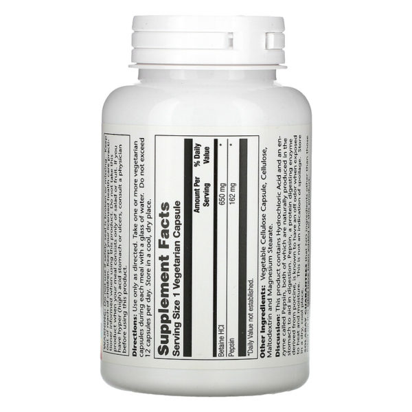 HCL with Pepsin