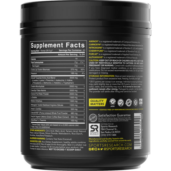 Pre-Sweat Advanced Pre-Workout