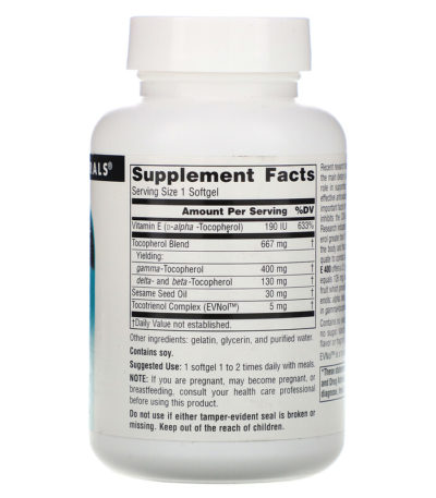 Gamma E 400 Complex with Tocotrienols