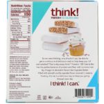 ⁦Think !, بروتين+ ألواح تحتوي على 150 سعرة حرارية،  1.41 أونصة (40 جم) لكل منها⁩ - الصورة ⁦3⁩
