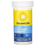 ⁦Renew Life, بروبيوتيك لعناية إضافية من Ultimate Flora، يحتوي على 50 مليار مزرعة حيوية، 30 كبسولة نباتية⁩ - الصورة ⁦3⁩