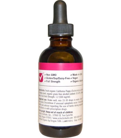 Organic California Poppy