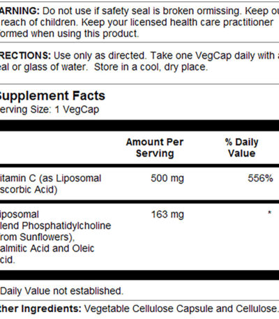 Liposomal Vitamin C