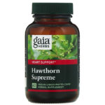 ⁦Gaia Herbs, Hawthorn Supreme، كبسولة نباتية سائلة⁩ - الصورة ⁦3⁩