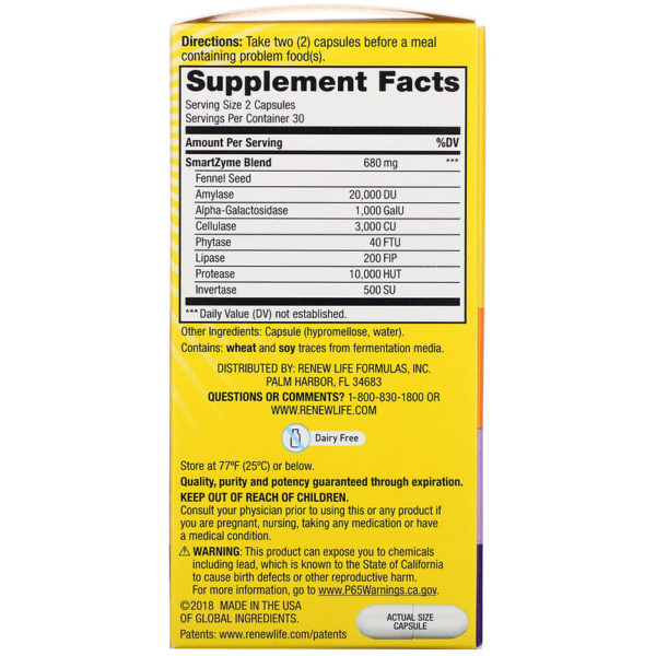 Gas Stop Enzyme Formula