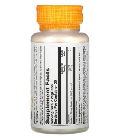 L-Lysine Monolaurin 1:1 Ratio