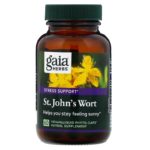 ⁦Gaia Herbs, نبتة القديس يوحنا الشائعة، 60 كبسولة نباتية سائلة⁩ - الصورة ⁦3⁩
