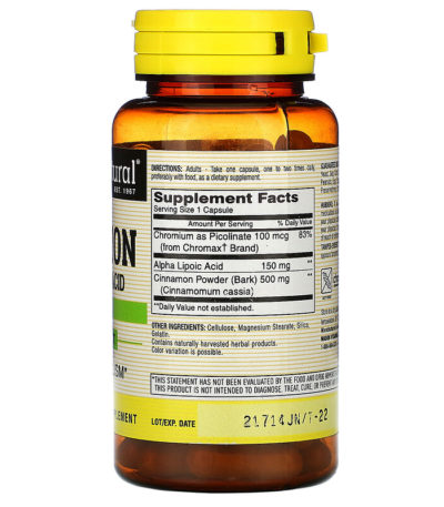 Cinnamon Alpha Lipoic Acid