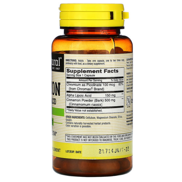 Cinnamon Alpha Lipoic Acid