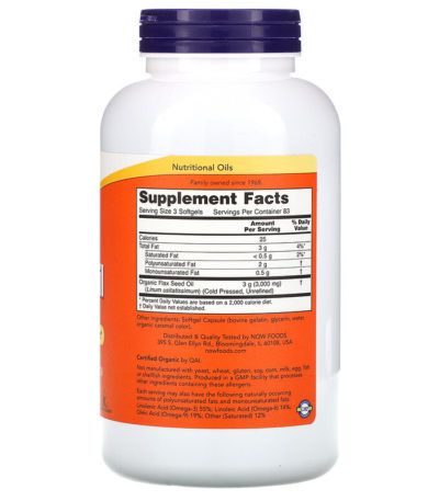 Flax Oil with Essential Omega-3's