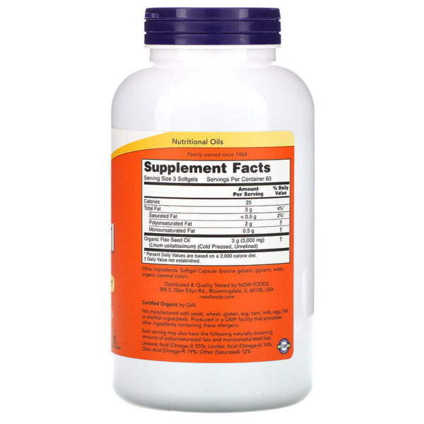 Flax Oil with Essential Omega-3's