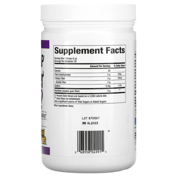 Organic Low Fodmap Reliefiber
