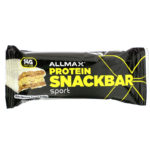 ⁦ALLMAX Nutrition, وجبة خفيفة غنية بالبروتين والطاقة، لوح بروتين 12 لوح، 2 أونصة (57 جم) لكل لوح⁩ - الصورة ⁦4⁩