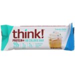 ⁦Think !, بروتين+ ألواح تحتوي على 150 سعرة حرارية،  1.41 أونصة (40 جم) لكل منها⁩ - الصورة ⁦4⁩