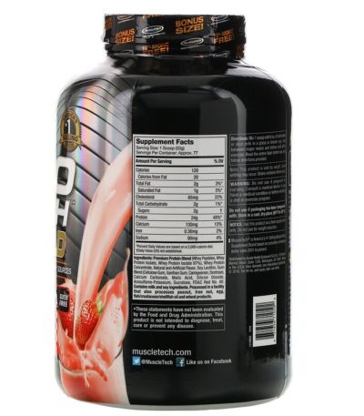 Nitro Tech 100% Whey Gold، 5.53 رطل (2.51 كجم)  من متجر روزا في فلسطين