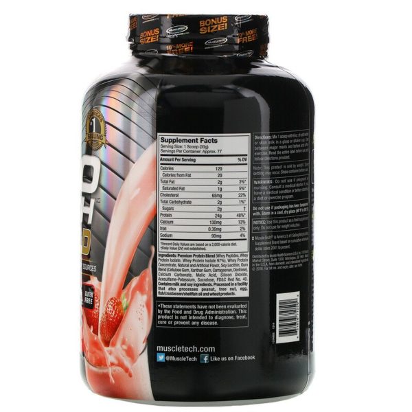 Nitro Tech 100% Whey Gold، 5.53 رطل (2.51 كجم)  من متجر روزا في فلسطين