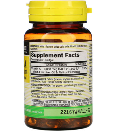 Vitamin A from Fish Liver Oil