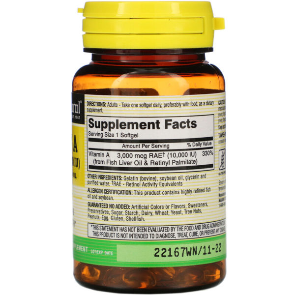 Vitamin A from Fish Liver Oil
