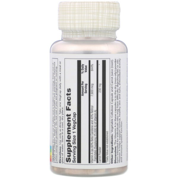 Dry Form Vitamin A