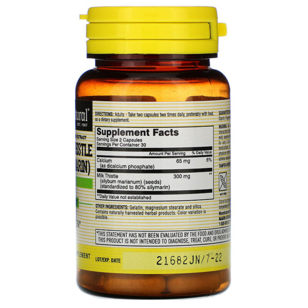 Standardized Extract Milk Thistle (Silymarin)