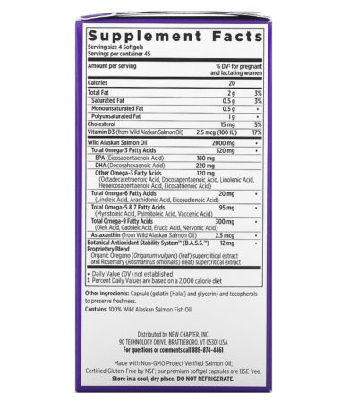 Wholemega Fish Oil for Moms