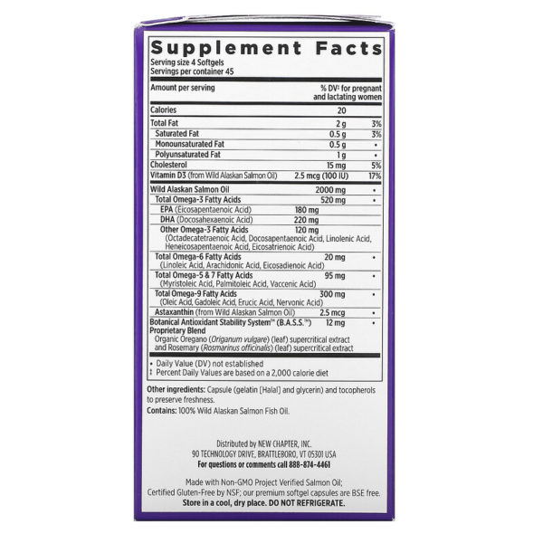 Wholemega Fish Oil for Moms