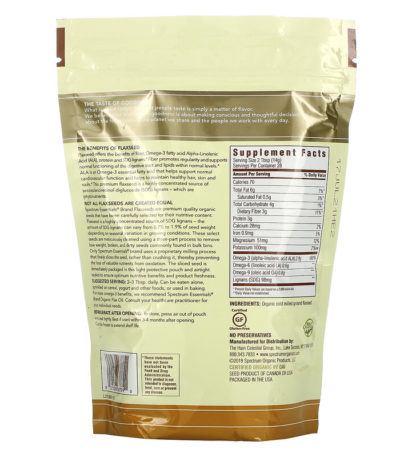 Organic Ground Premium Flaxseed