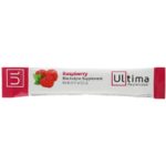 ⁦Ultima Replenisher, مكمل الإلكتروليت، توت العليق، 20 عبوة ، 0.11 أونصة (3.2 جم) لكل عبوة⁩ - الصورة ⁦3⁩