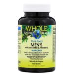 ⁦Natural Factors, ٦٠ قرص من فيتامينات ومعادن متعدده للرجال  من هول ايرث اند سي⁩ - الصورة ⁦3⁩