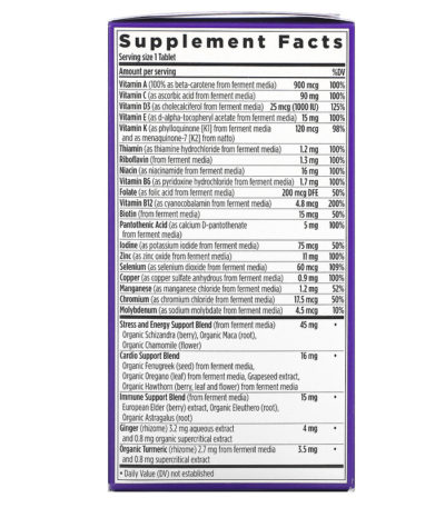 Every Man's One Daily Whole Food Multivitamin