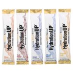 ⁦California Gold Nutrition, HydrationUP، مزيج شراب إلكتروليت، عبوة متنوعة، 20 كيسًا، 0.15 أونصة (4.2 جم) لكل كيس⁩ - الصورة ⁦3⁩