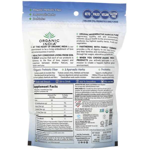 Psyllium Pre & Probiotic Fiber
